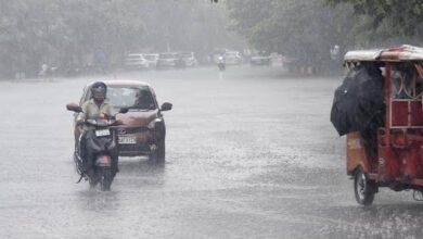 तेज़ हवाएं और बारिश: कई क्षेत्रों में बदला मौसम"