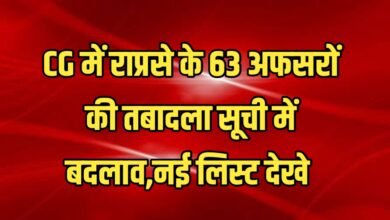 राप्रसे के 63 अफसरों के तबादले में नया ट्विस्ट, 7 अफसरों के बदले गए पद