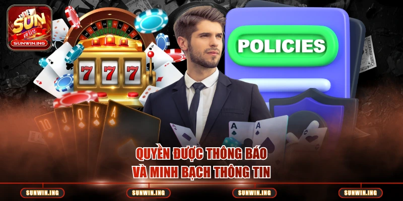 Chính Sách Bảo Mật Quyền lợi của người chơi được đảm bảo